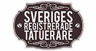 Logotyp för Sveriges Registrerade Tatuerare